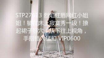 STP27613 烈焰红唇网红小姐姐！躺在床上寂寞秀一段！撩起裙子掰穴，从下往上视角，手指插入猛扣 VIP0600