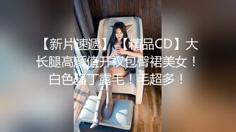 【新片速遞】 【精品CD】大长腿高颜值开衩包臀裙美女！白色骚丁露毛！毛超多！